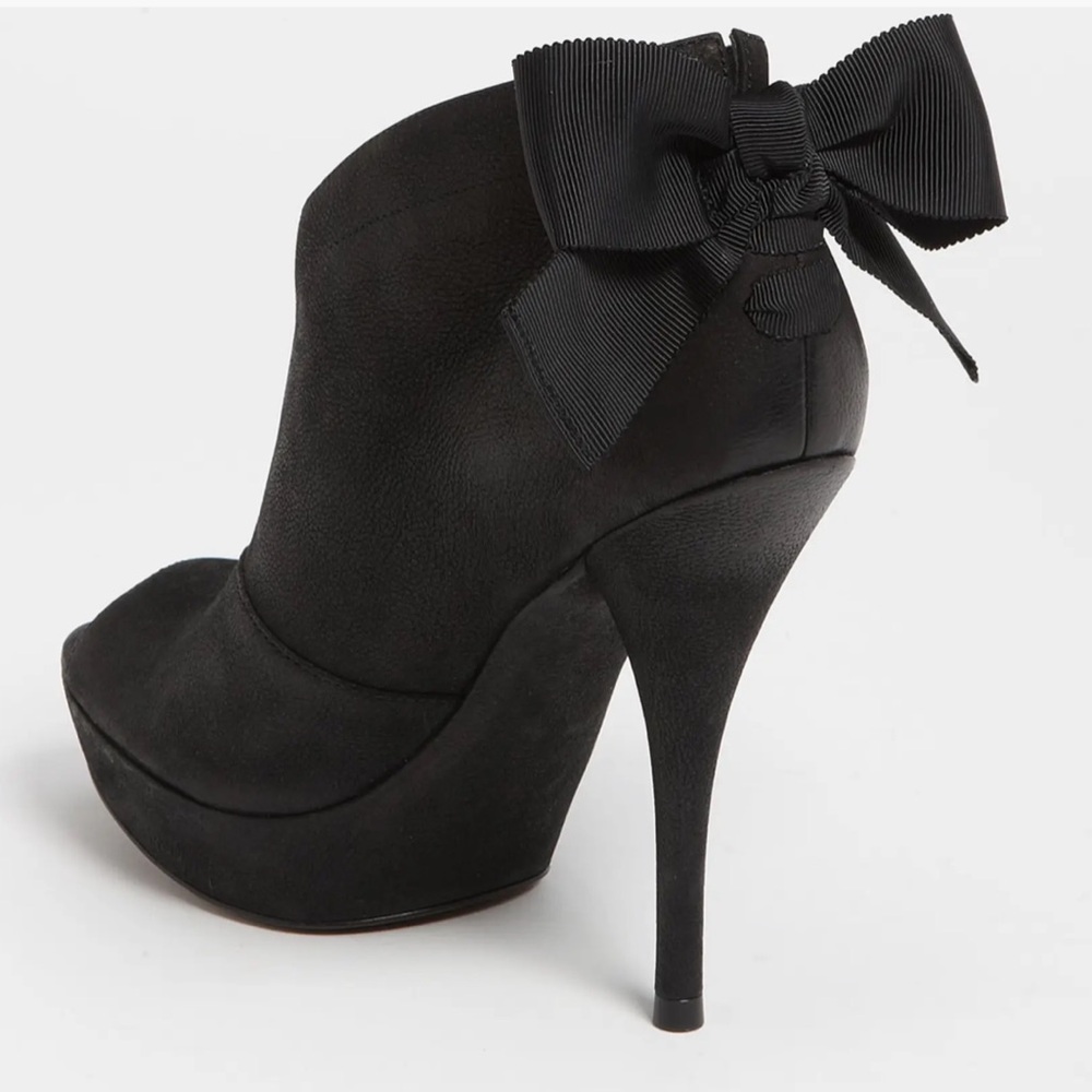 VERA WANG Footwear Black 'Royce' Heel Booties 7.5 - Picture 2 of 16